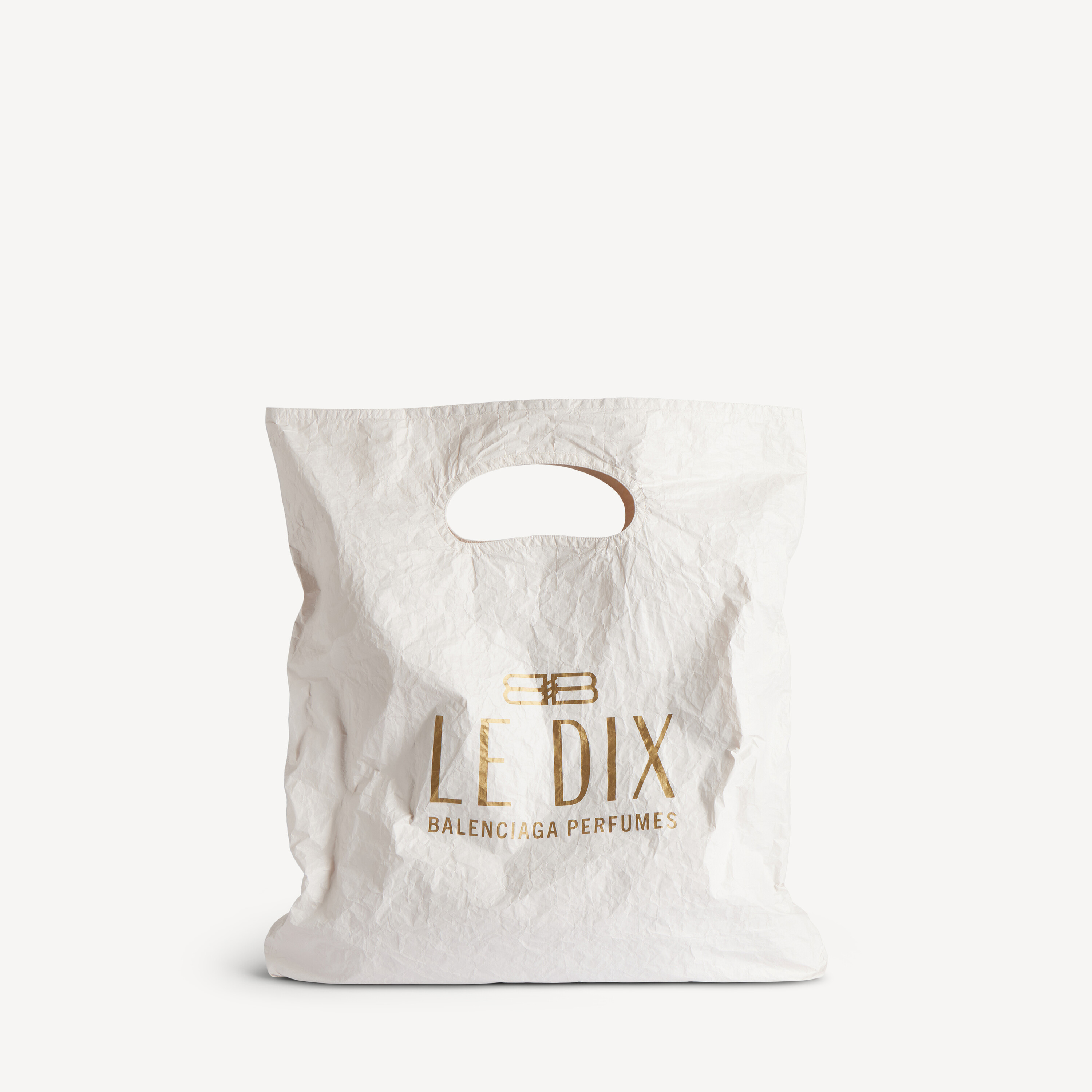 Fragrance Foldable Tote in White