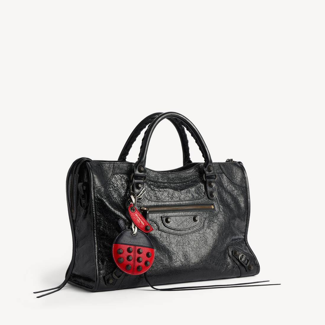 Portachiavi/charm Le City Coccinella  da Donna in Nero/rosso | Balenciaga Italia IT - Image 3