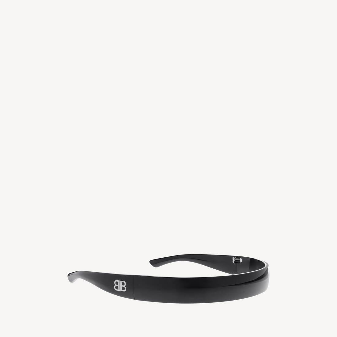 Faixa Country Club Side Bb para Ela em Preto | Balenciaga Brasil PT - Image 2