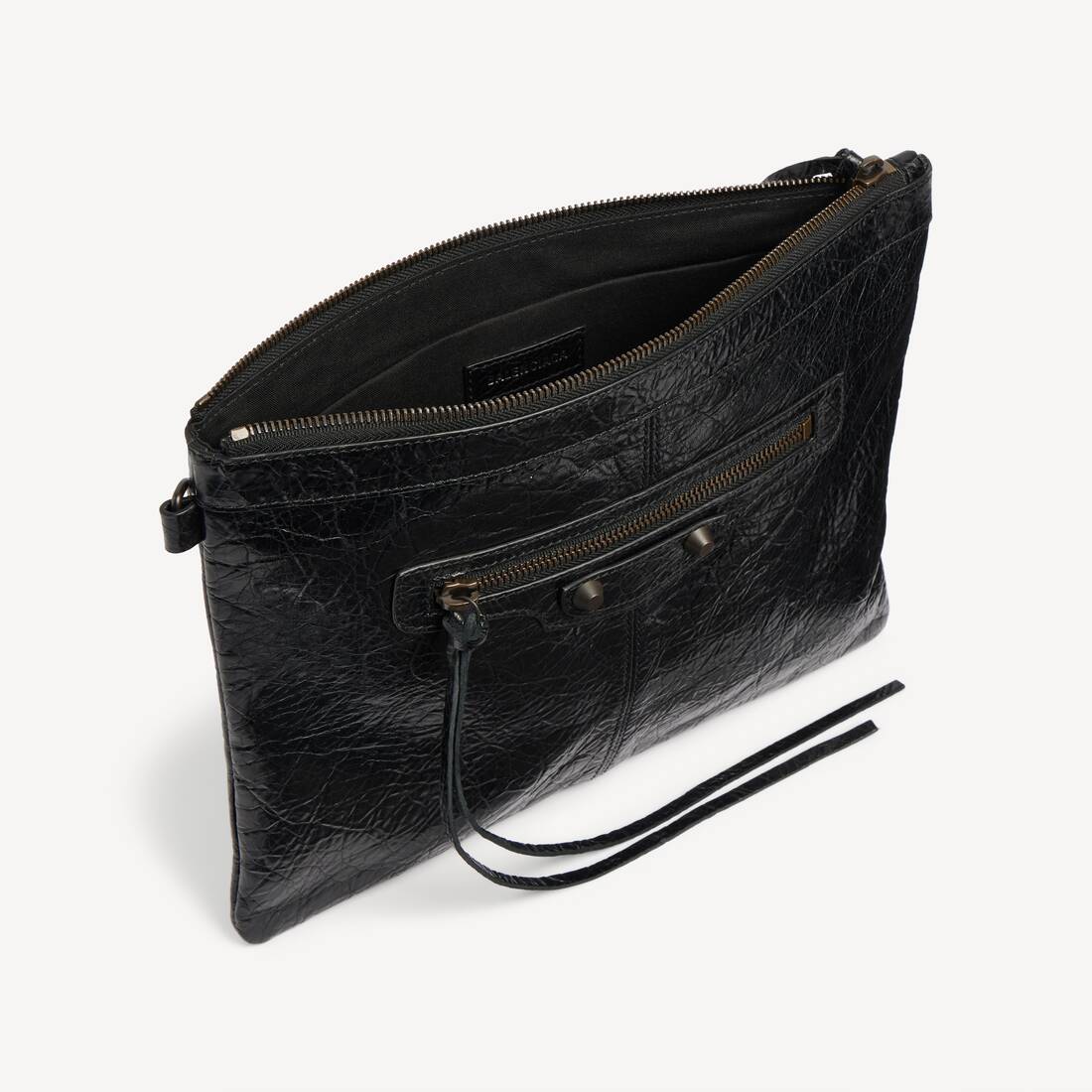 Men's Le City Pouch in Black | Balenciaga United States EN - Image 4