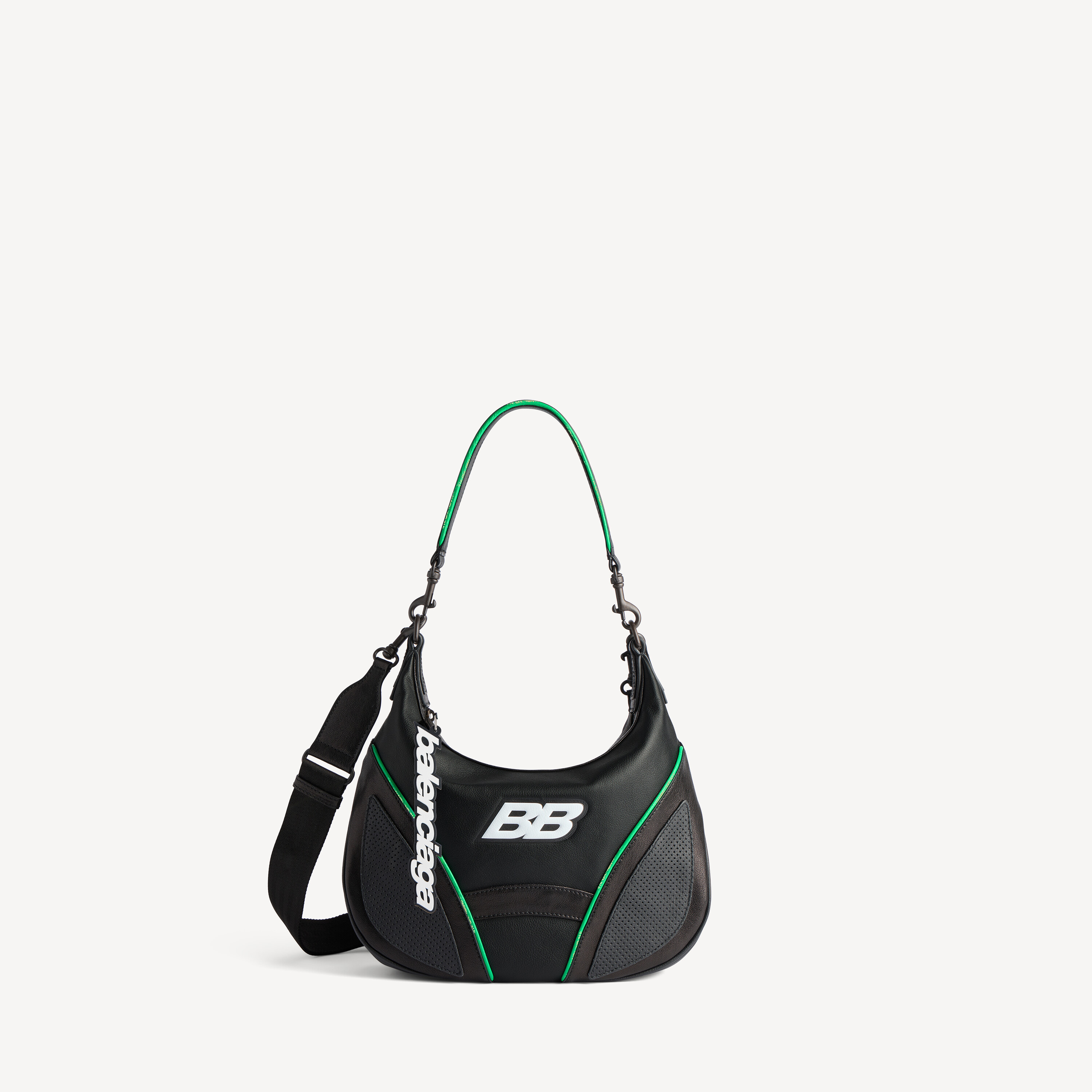 Balenciaga biker hobo messenger bag small