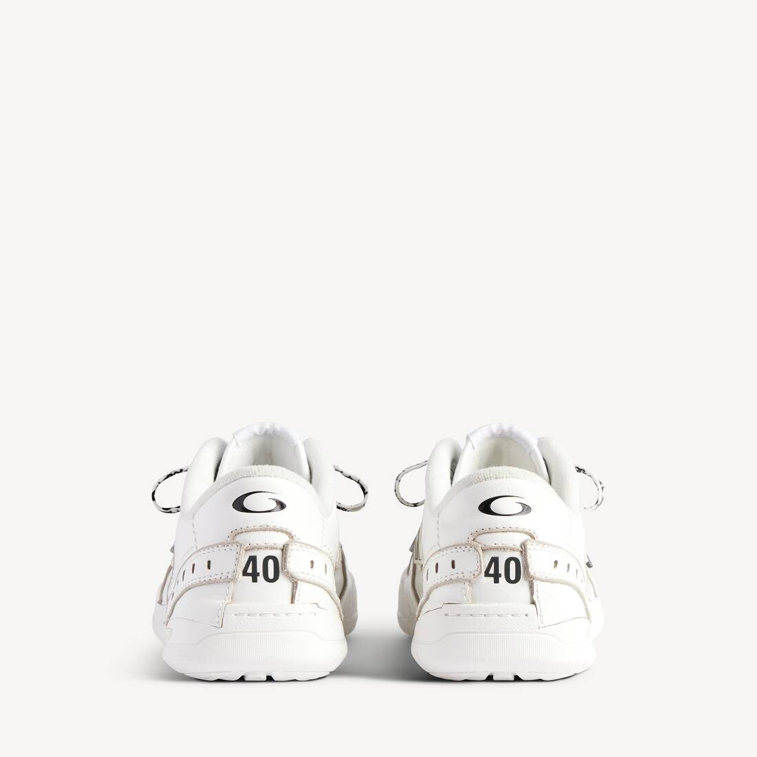 Women's Hamptons Clean Sneaker in White | Balenciaga United States EN - Image 5