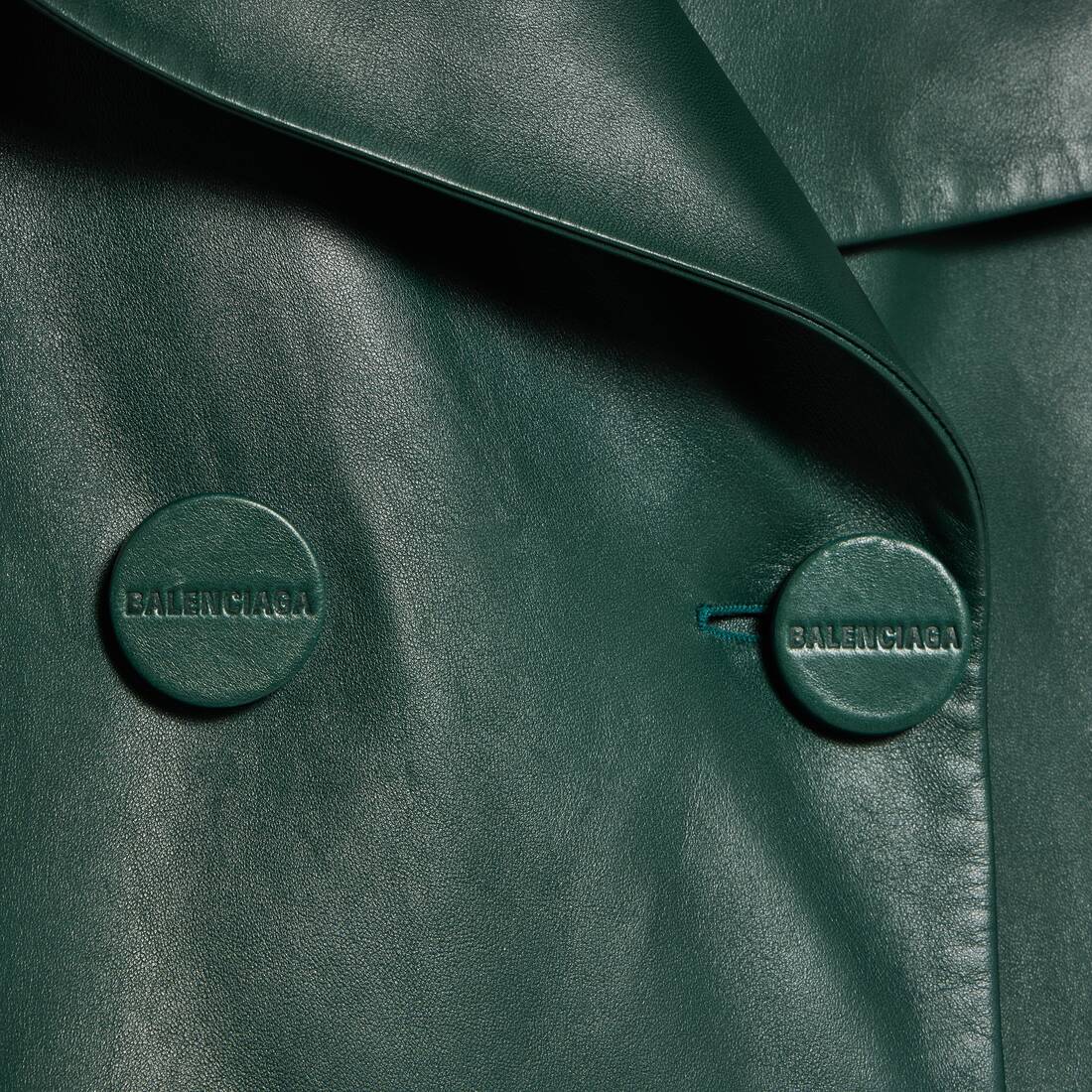 ボトル グリーン の ウィメンズ オープンカラー ダブルブレストジャケット  | Balenciaga 日本 JA - Image 6