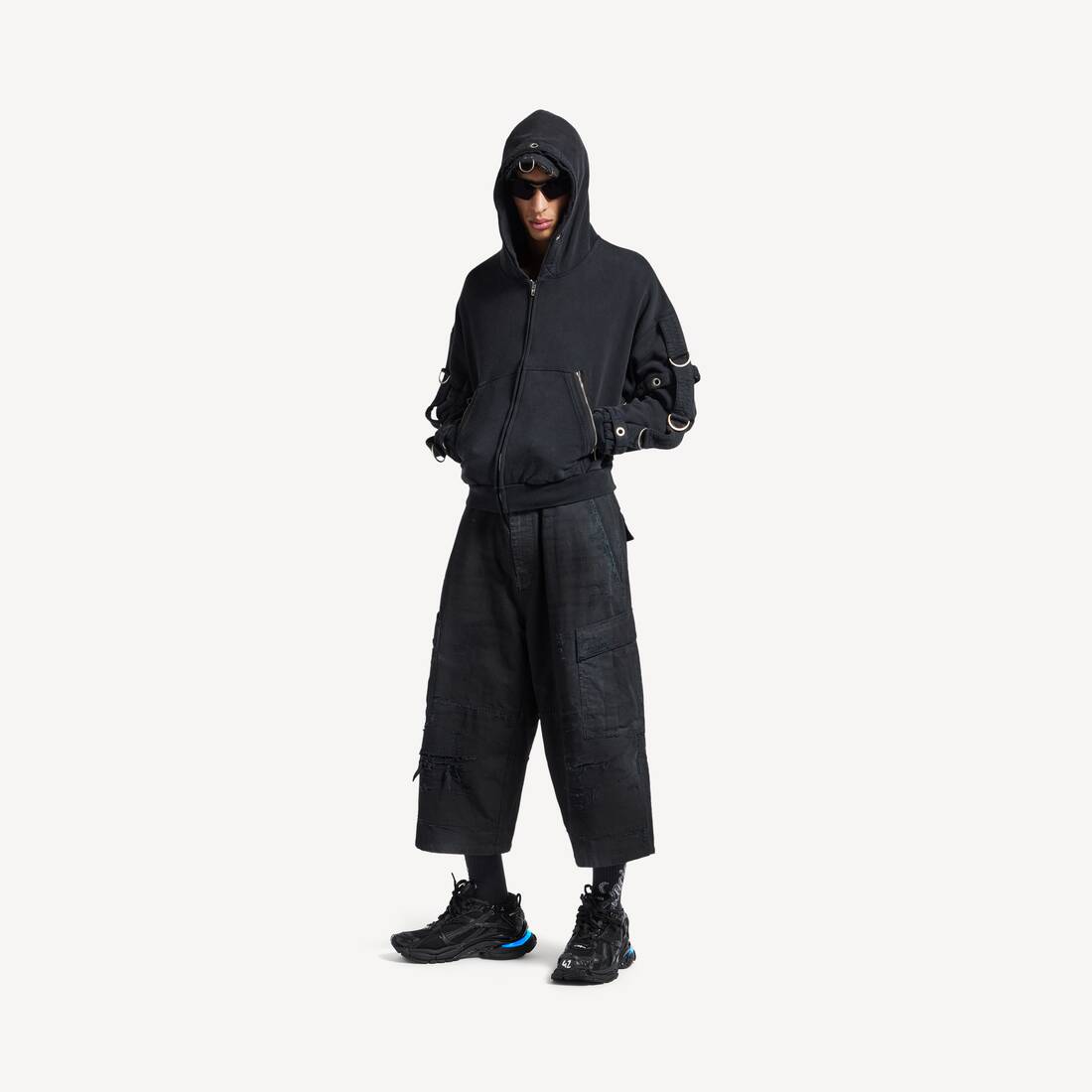 Runner Led Sneaker f&uuml;r Herren in Schwarz | Balenciaga Deutschland DE - Image 9