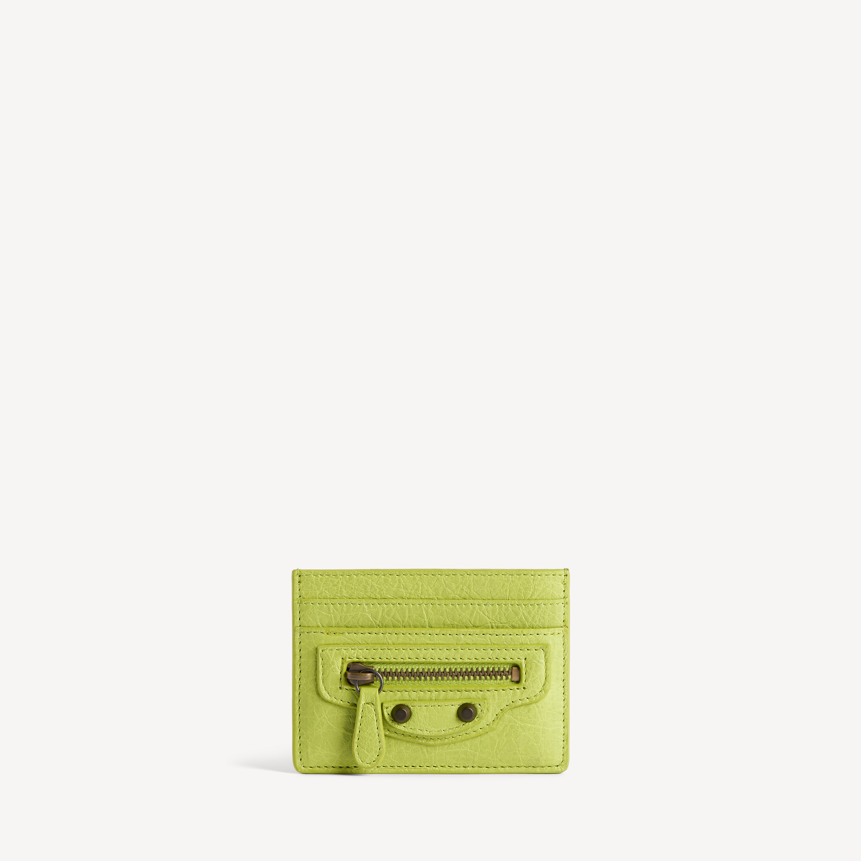 Women's Le City Card Holder in Pistache