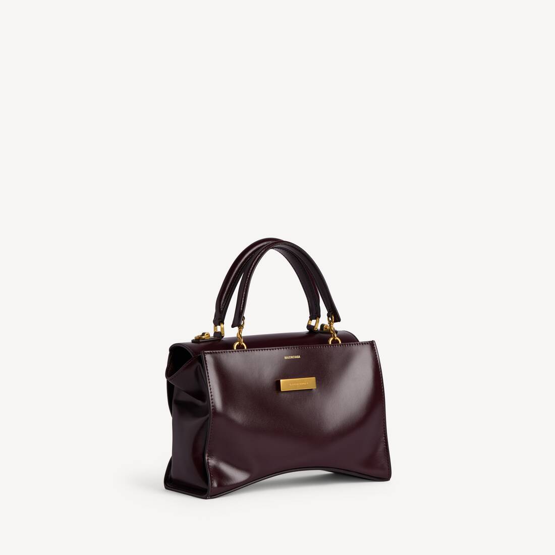 Hourglass Avenue Henkeltasche Klein f&uuml;r Damen in Traube | Balenciaga Deutschland DE - Image 2