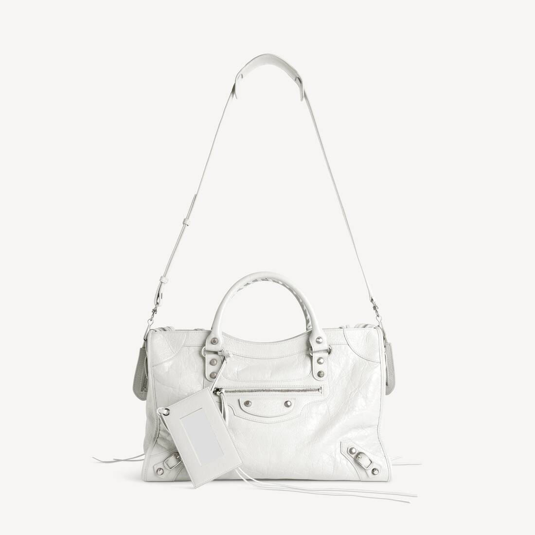 Le City Tasche Mittelgro&szlig; in Optisches Wei&szlig; | Balenciaga Deutschland DE - Image 4