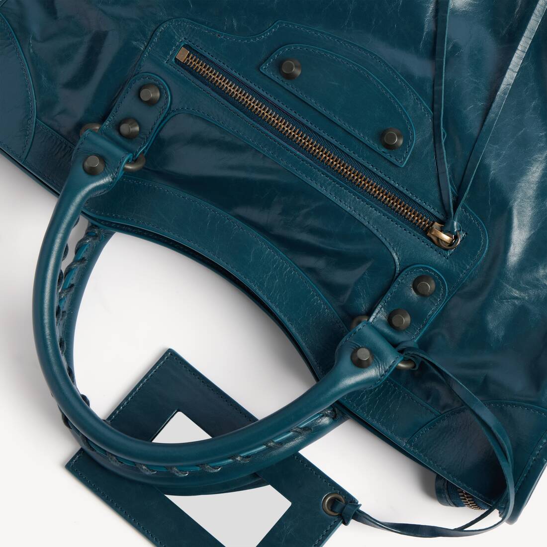 여성 르 시티 백 미디엄 라군 | 발렌시아가 대한민국 KO - Image 6