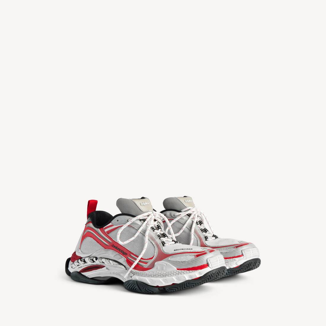 Men's Triple S.2 Sneaker in Grey/red/white | Balenciaga Australia EN - Image 2