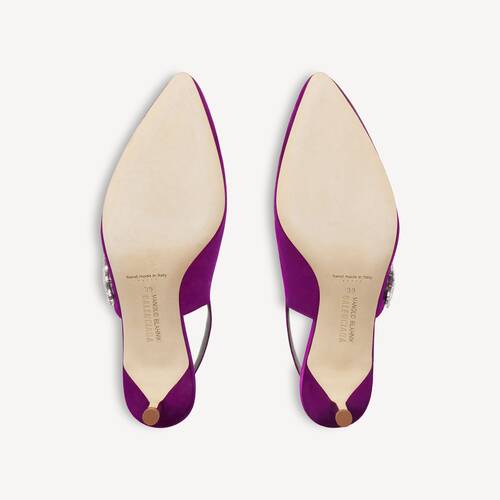 balenciaga | manolo blahnik slingback