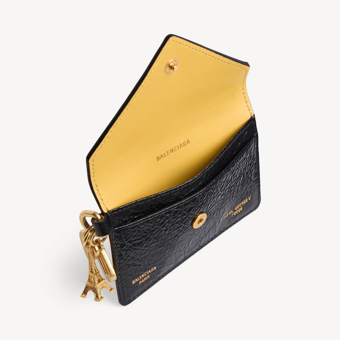 Porte-cartes Token  pour Femme en Noir | Balenciaga Belgique FR - Image 4