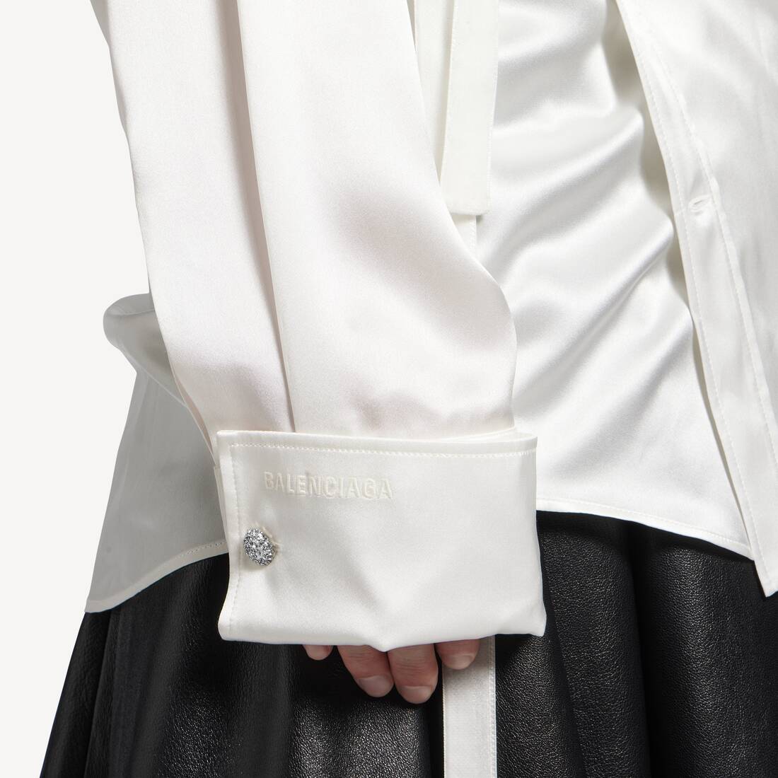 balenciaga white dress shirt Size 39