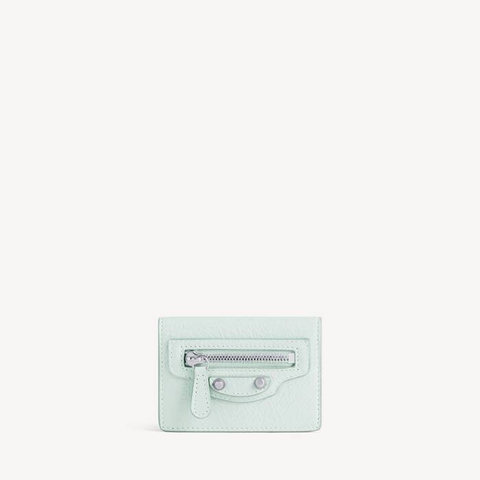 Women's Le City Mini Wallet in Almond Green - Women | Balenciaga United States EN - Image 1