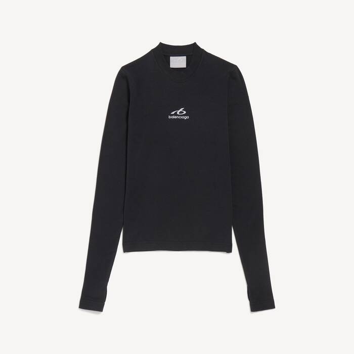 top con cuello redondo bodies ajustado