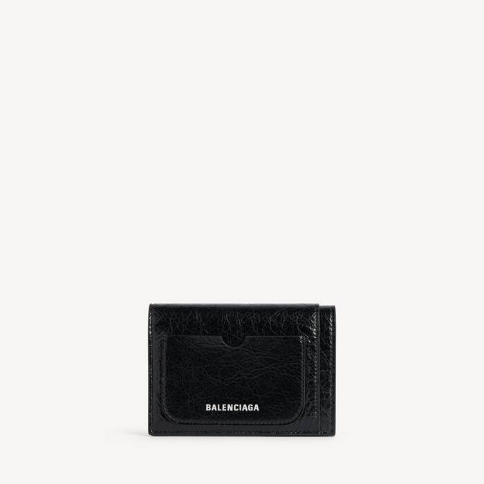 Cartera Vertical Plegable Superbusy para Hombre en Negro - Hombre | Balenciaga Espa&ntilde;a ES - Image 1