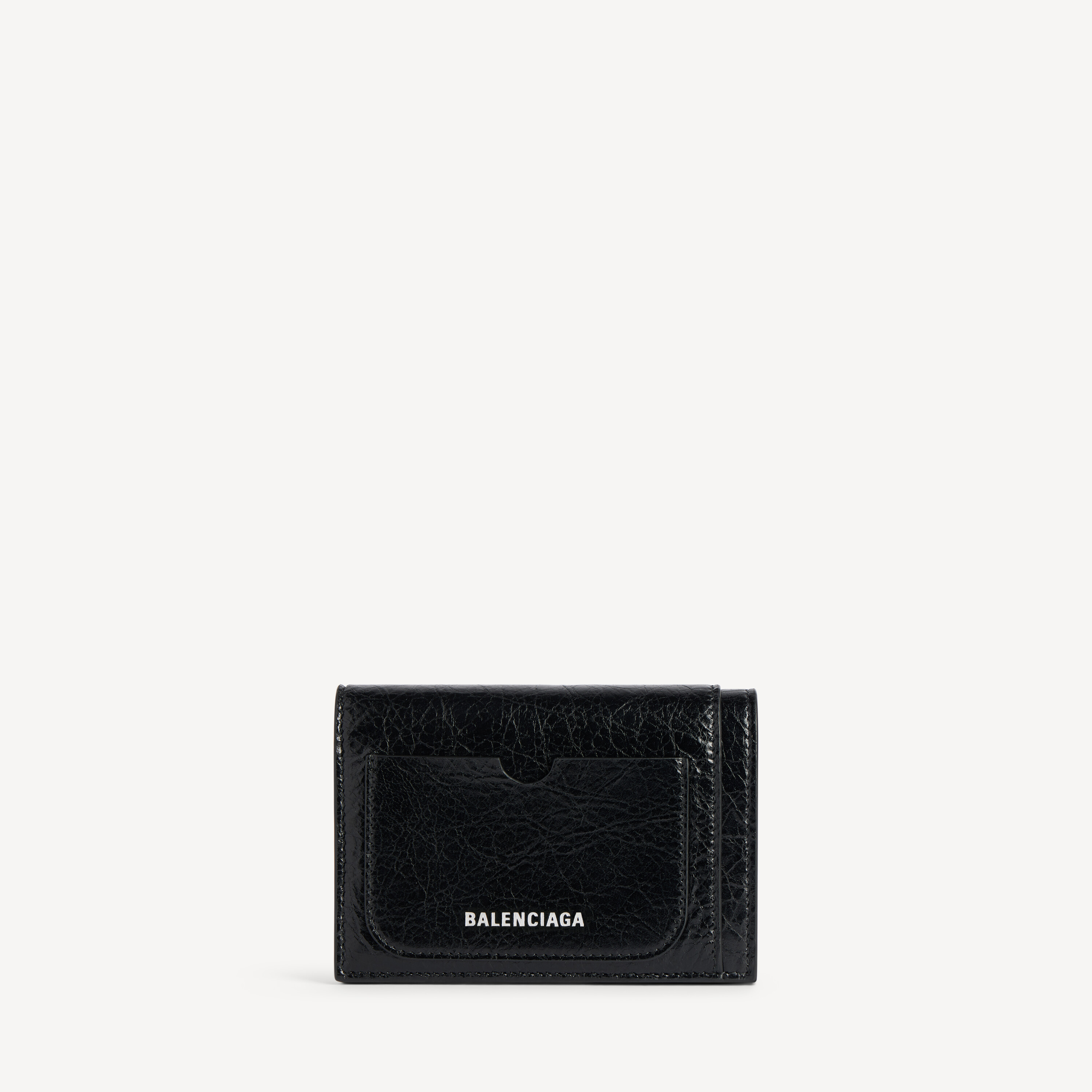 Balenciaga superbusy vertical bifold wallet