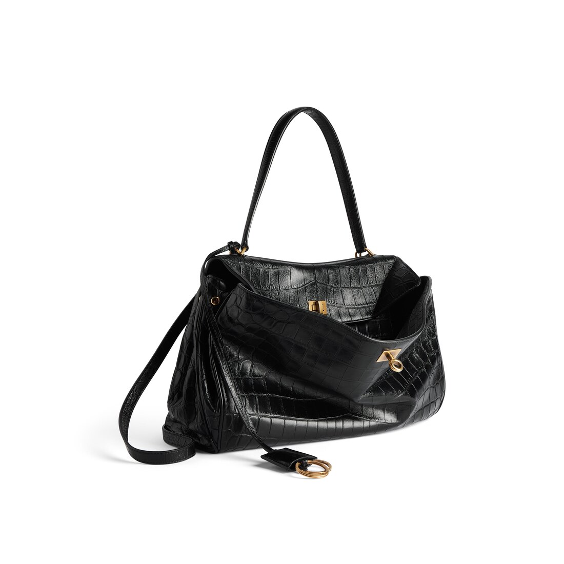 Women's Rodeo Handbag Medium in Black