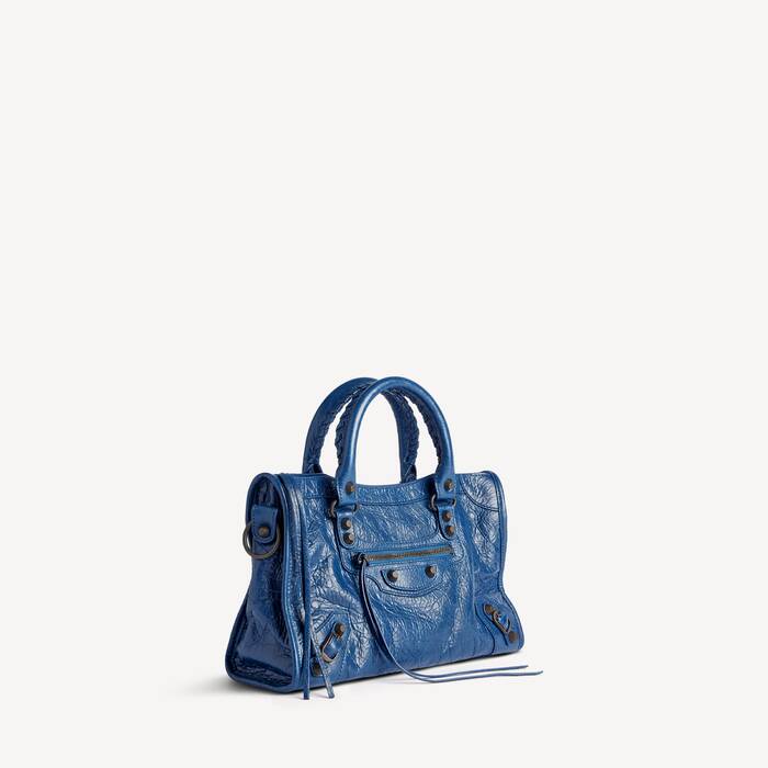 Bolso Le City Peque&ntilde;o para Mujer en Azul Mineral - Mujer | Balenciaga Espa&ntilde;a ES - Image 2