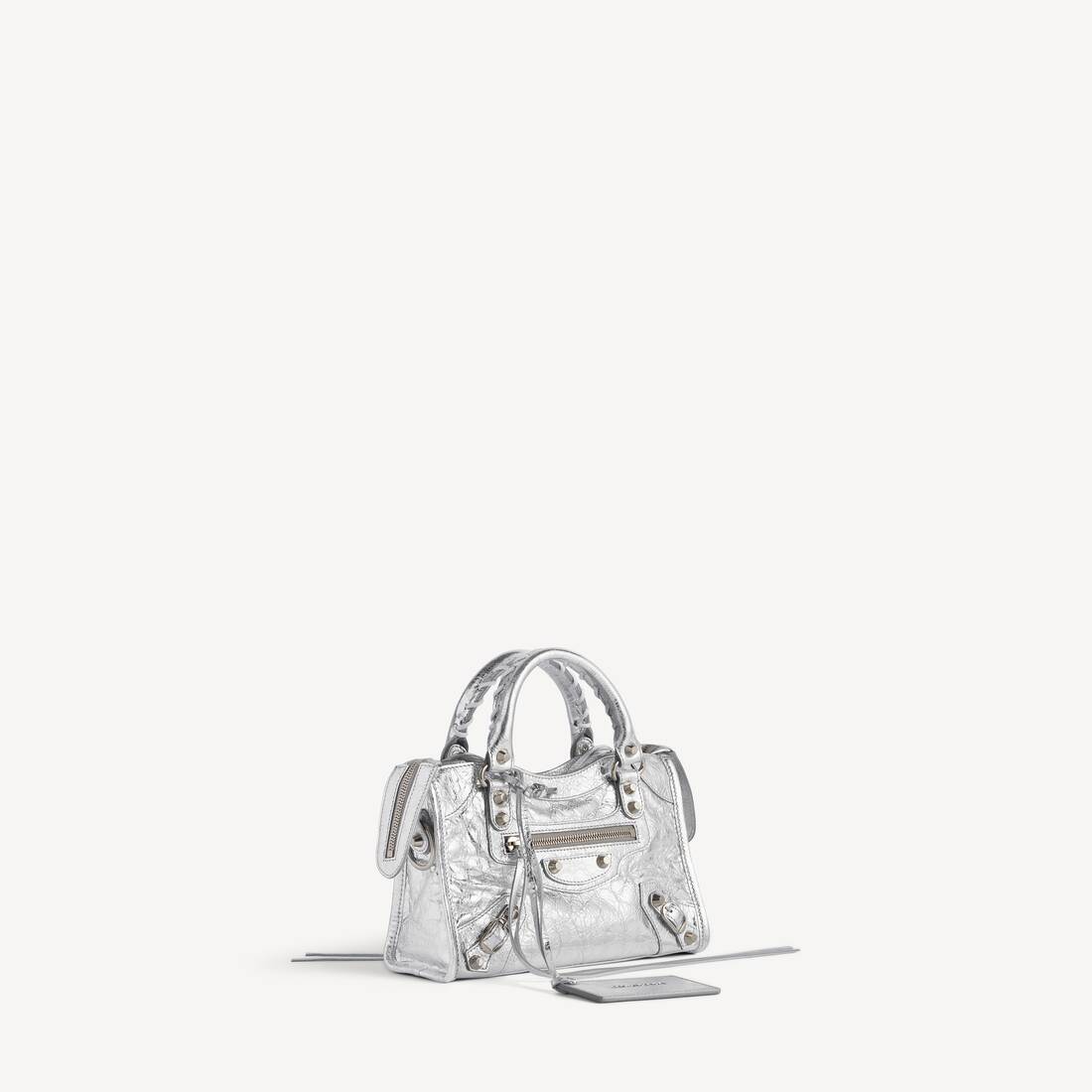 여성 르 시티 백 미니 실버 | 발렌시아가 대한민국 KO - Image 2