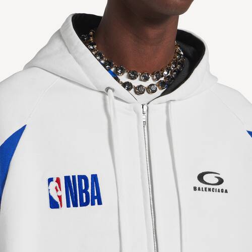 balenciaga | nba collaboration sudadera con cremallera oversized