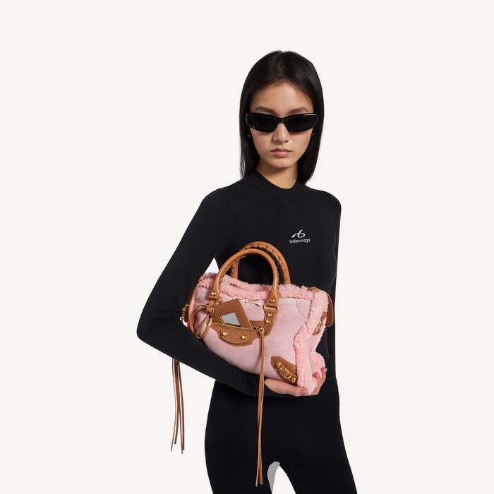 Women's Le City Bag Small in Light Bubble Gum - Women | Balenciaga Austria EN - Image 2