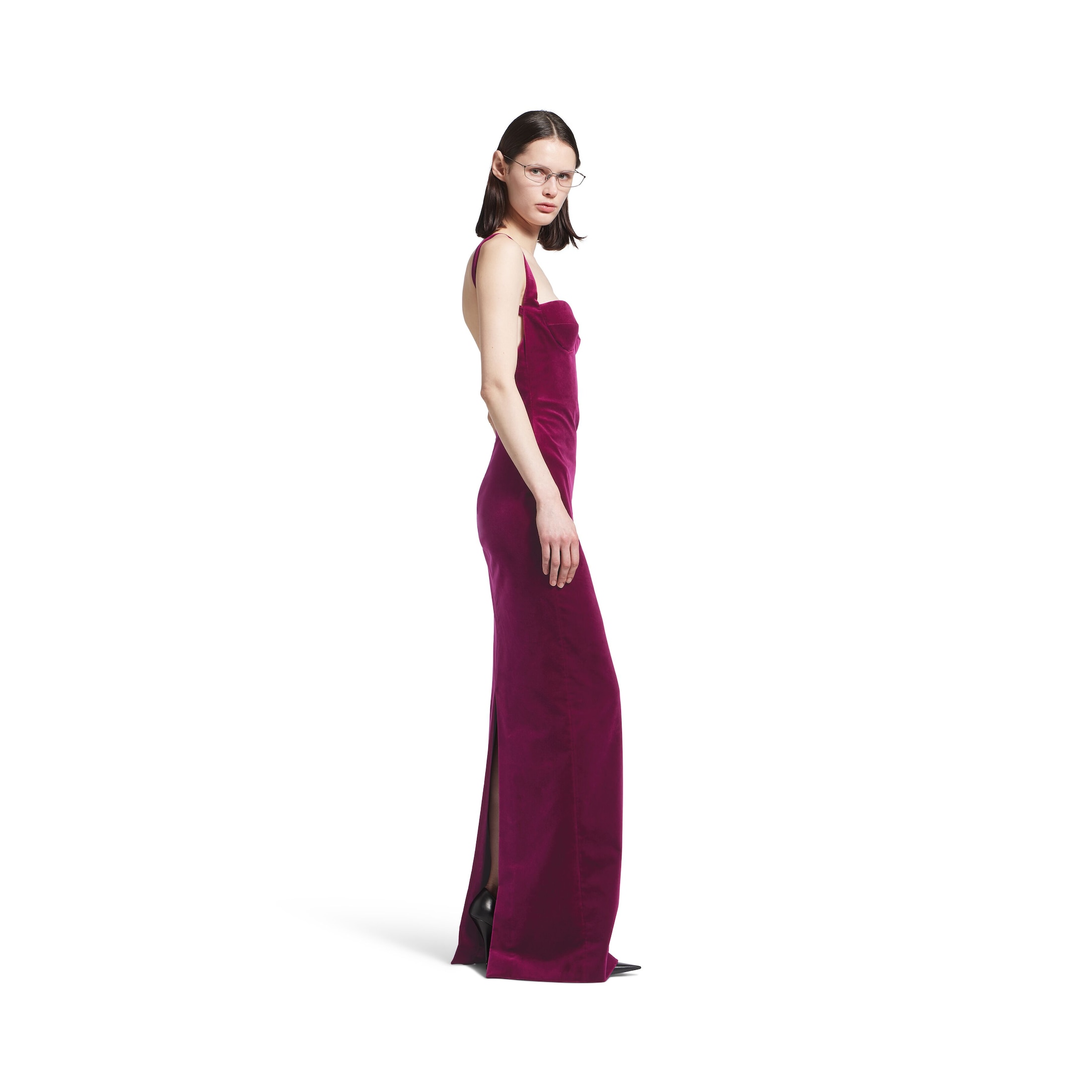 fitted gown