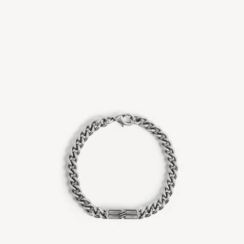bb icon thin gourmette bracelet