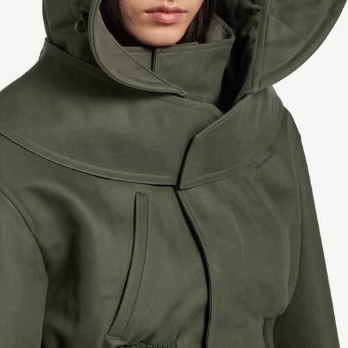 parka militar corta