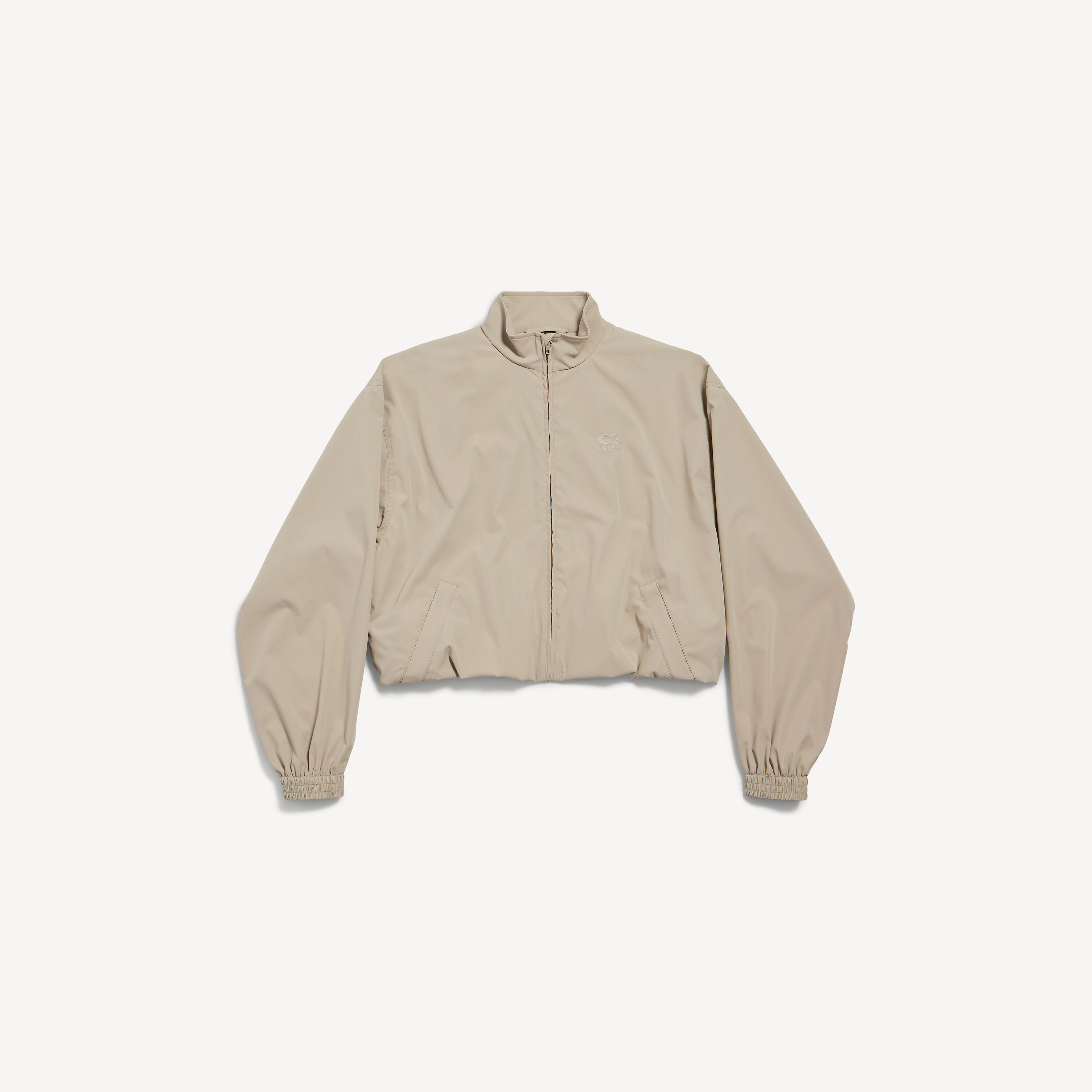 Folded tracksuit jacket