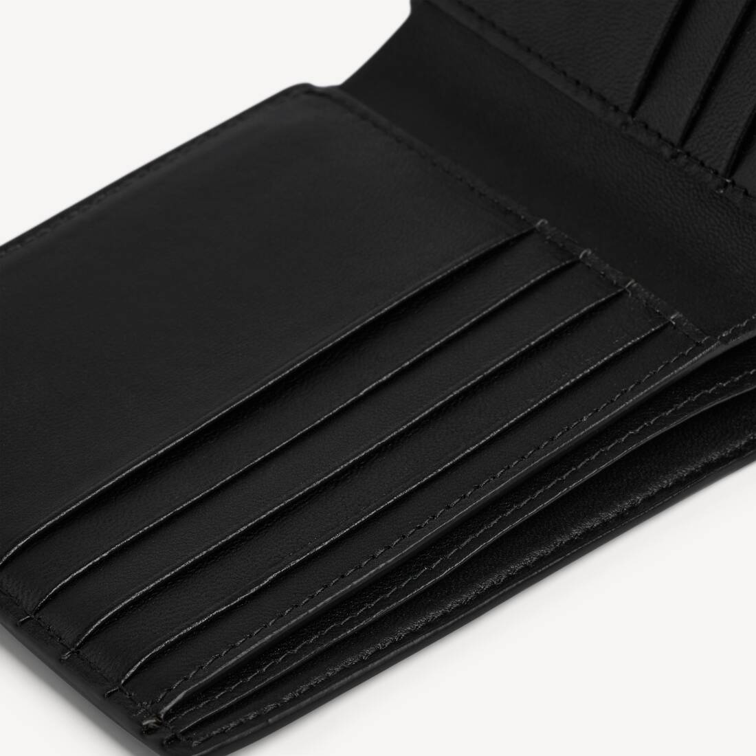 Men's Cash Square Folded Wallet in Black/multicolor | Balenciaga Netherlands EN - Image 4