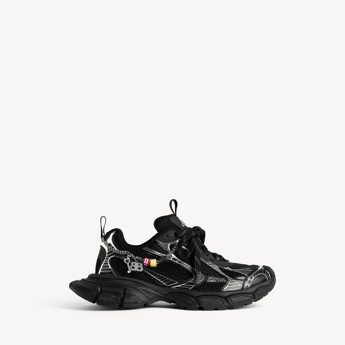 3xl sneaker with charms — 734731W3XCW1000