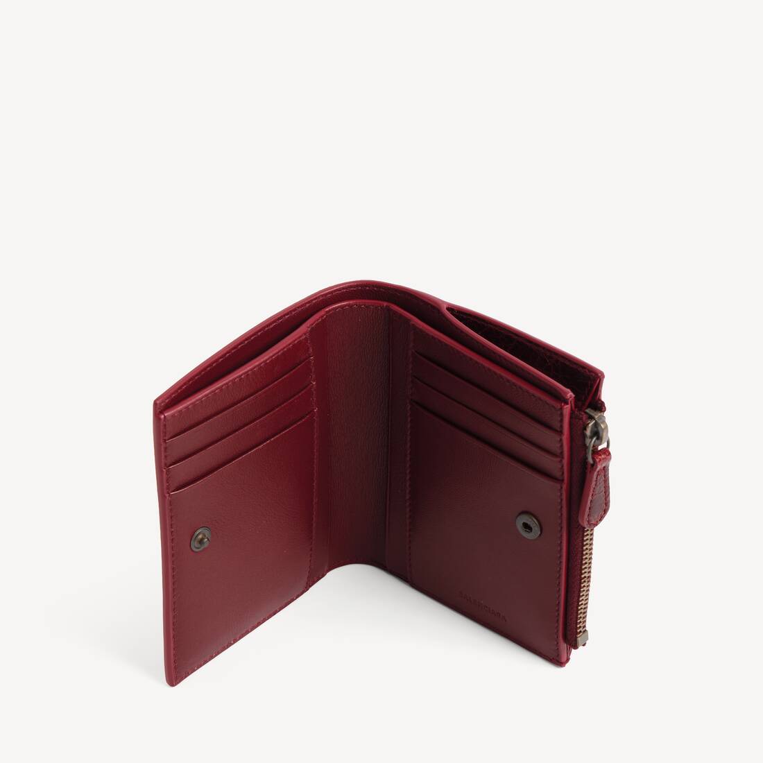 Women's Le City Bifold Wallet in Berry Red | Balenciaga Canada EN - Image 4