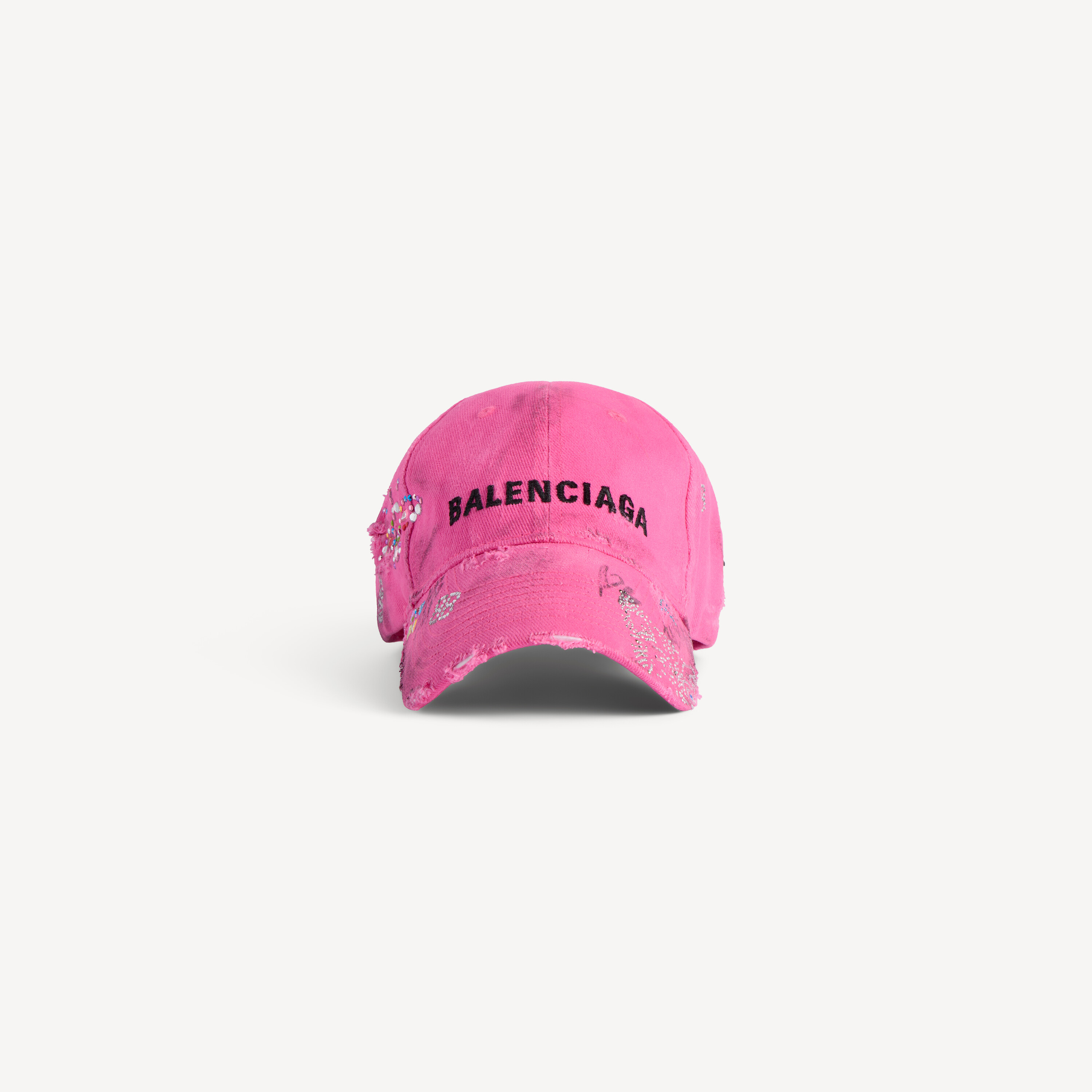 Men's Upcycled Cap in Pink | Balenciaga US Men's Upcycled Cap in Pink | Balenciaga US