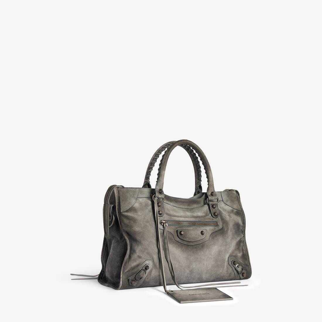 Women's Le City Bag Medium in Storm Grey | Balenciaga United States EN - Image 2