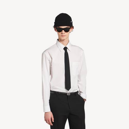 wool solid tie