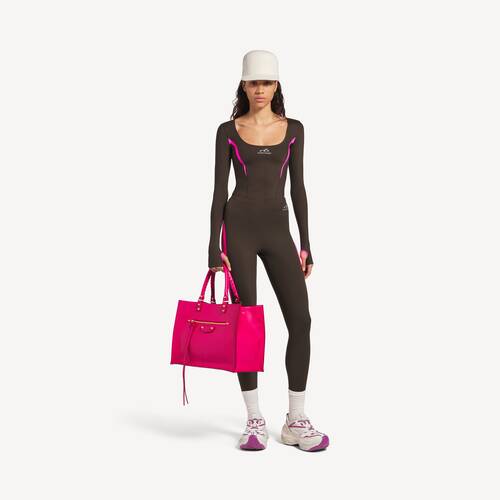 techwear fitted long sleeve top