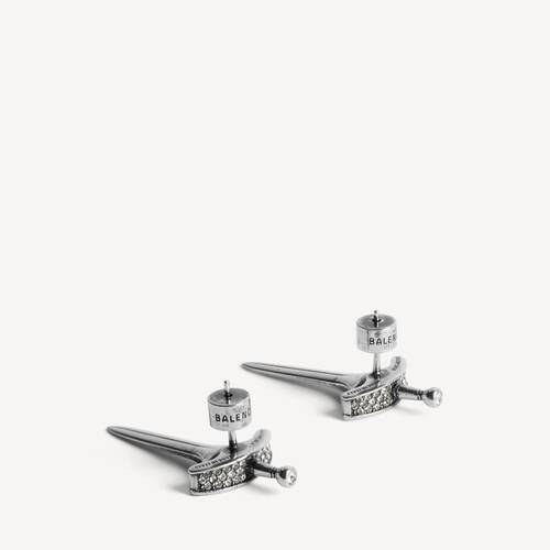 orecchini a lobo goth