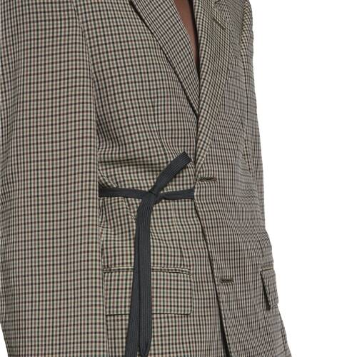 wrap tailored jacket