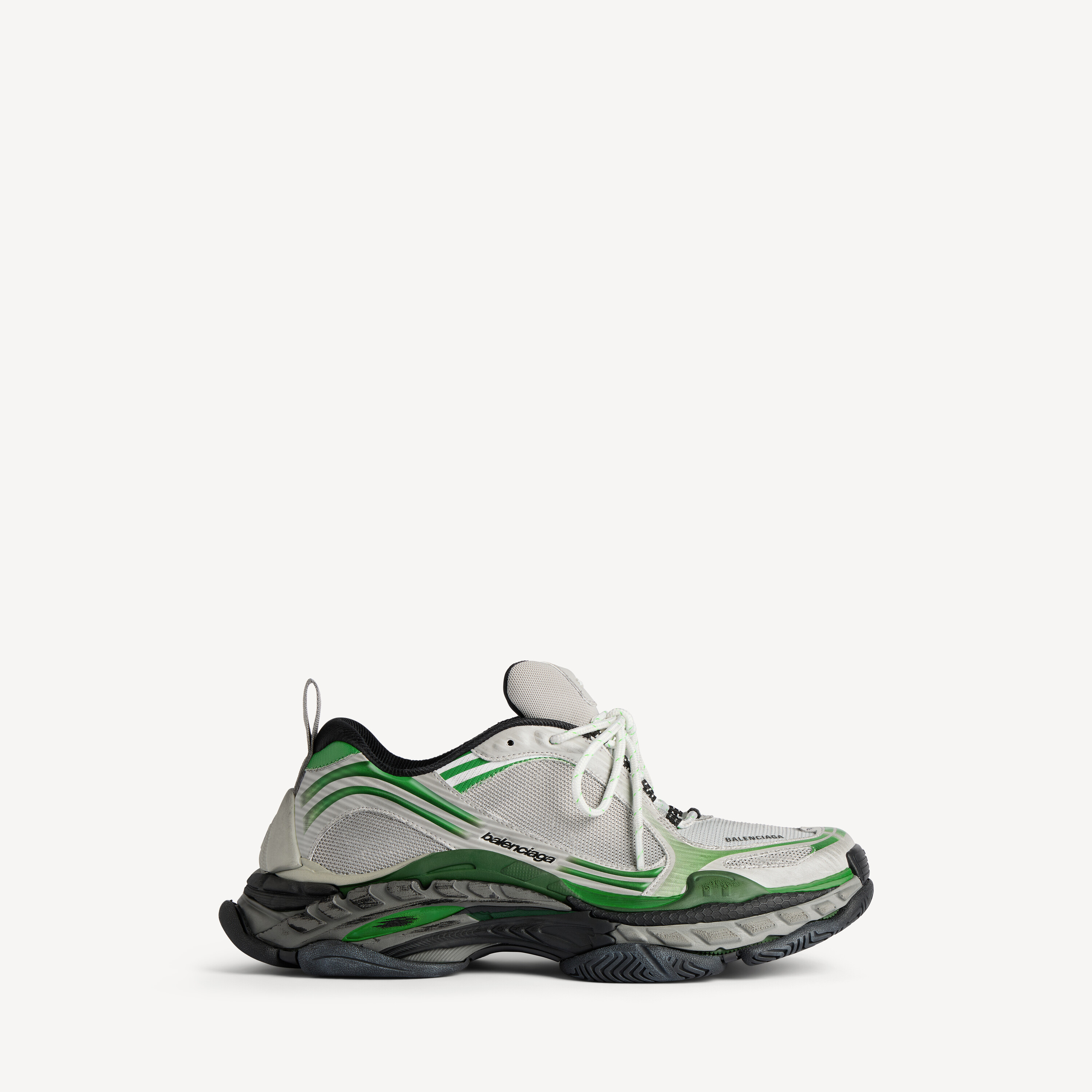 Men's Triple S.2 Sneaker in Grey/green | Balenciaga US