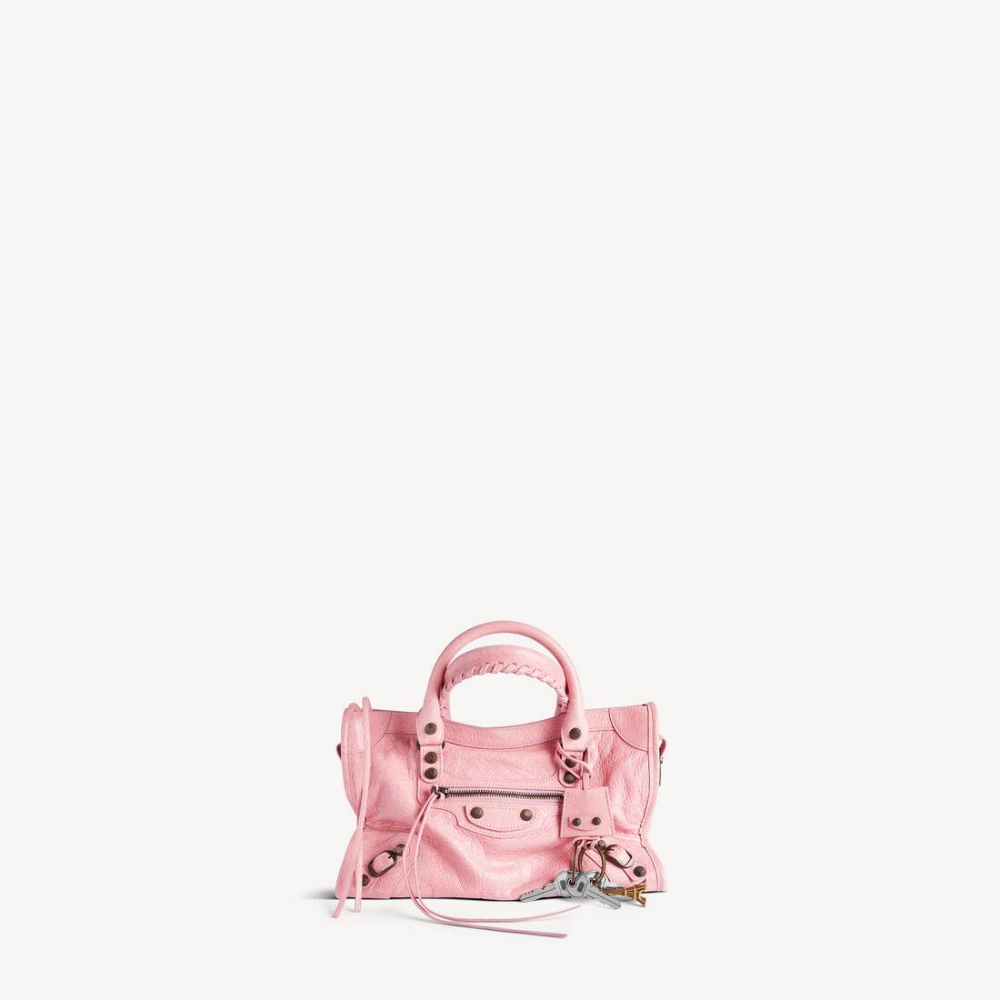 Women's Le City Charm Eiffel in Vintage Pink | Balenciaga Taiwan Region EN - Image 3