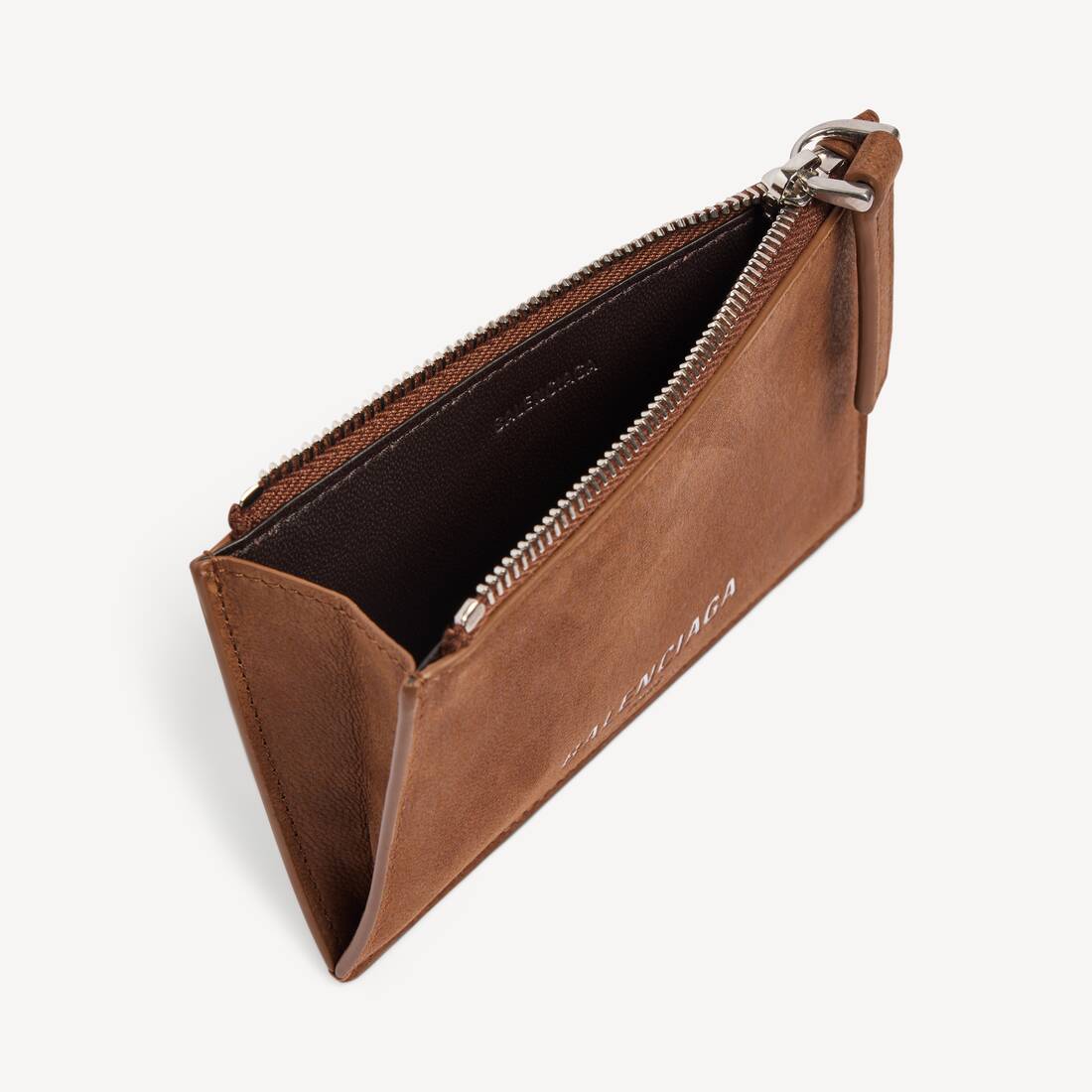 Men's Credit Long Coin And Card Holder in Caramel | Balenciaga United States EN - Image 3