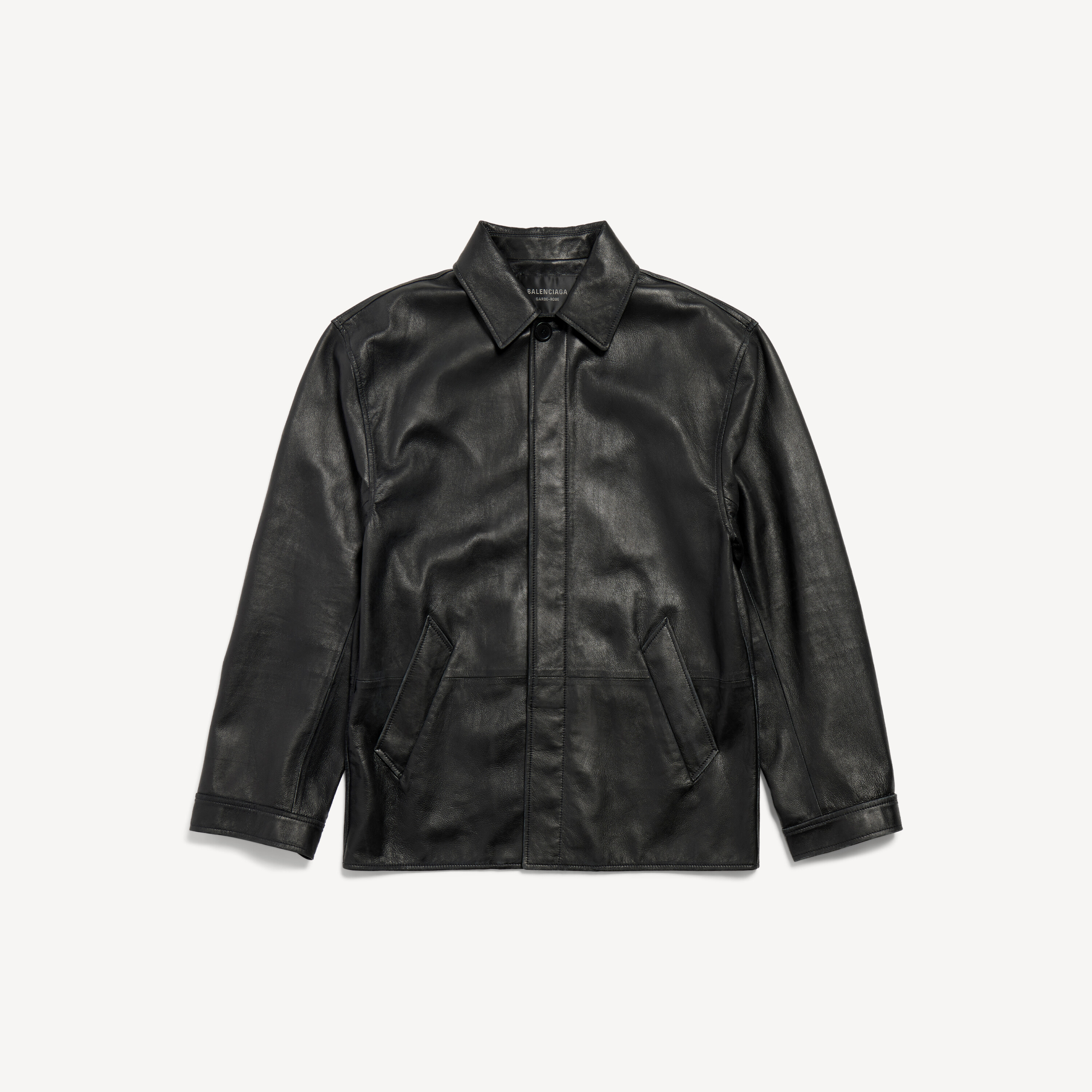 Men's Carcoat Jacket in Black