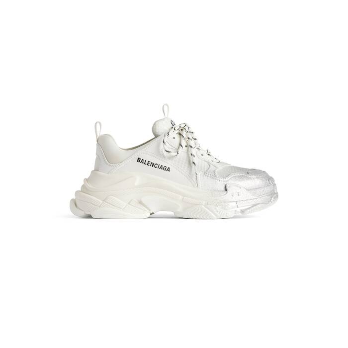 triple s glitter spray sneaker