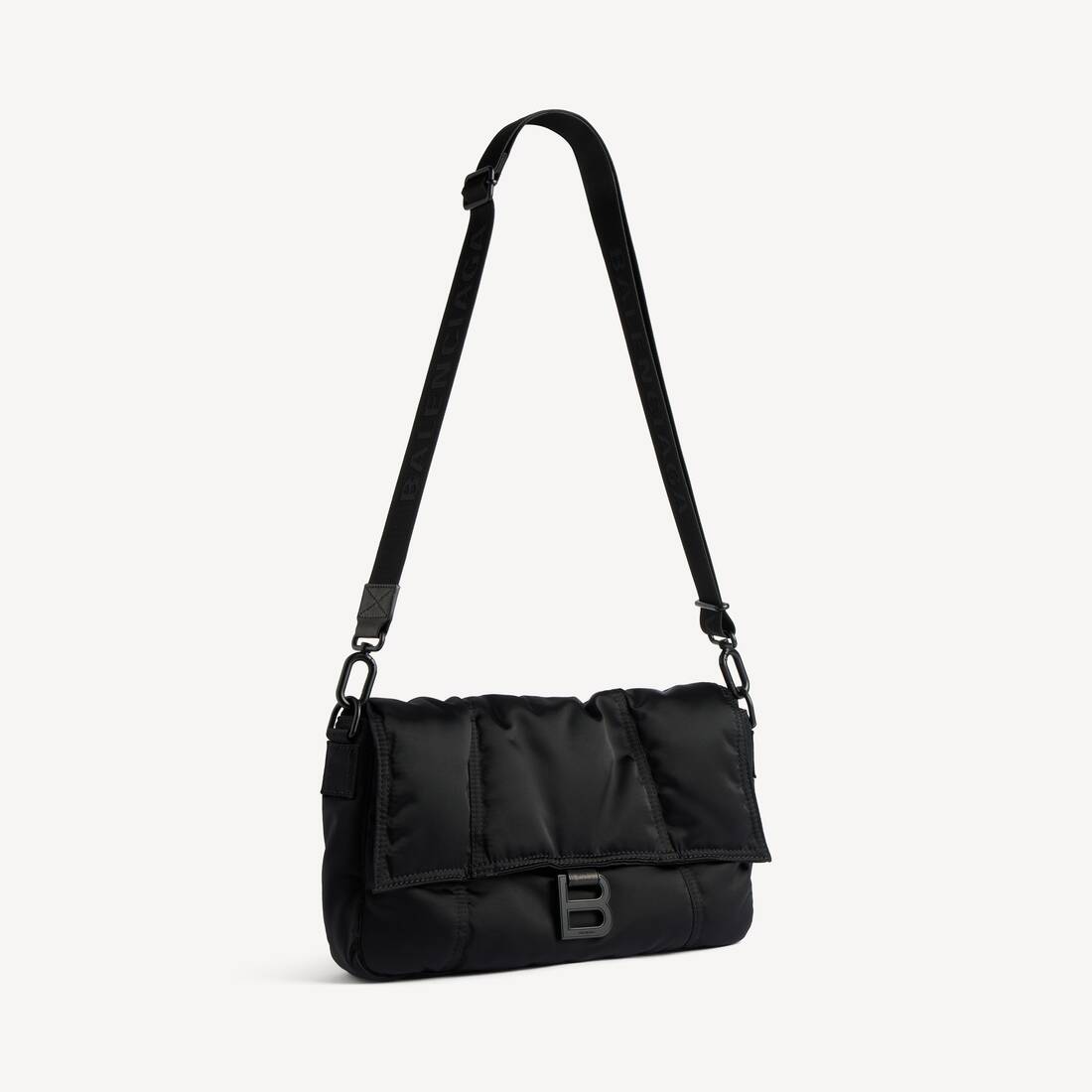 Sac Board Hourglass Moyen pour Homme en Noir | Balenciaga France FR - Image 2
