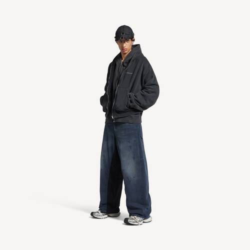 patched baggy pants