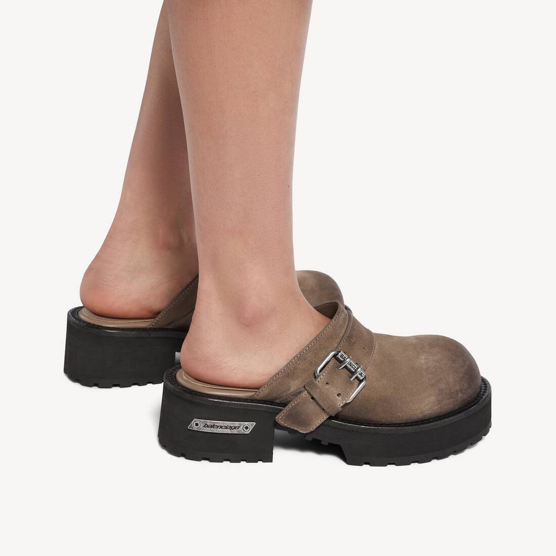 Damen's Venom Pantolette in Biskuit | Balenciaga Deutschland DE - Image 5