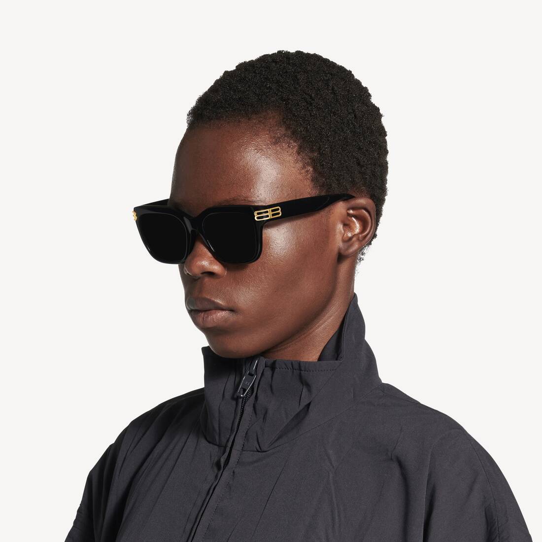 Women's Casino Square Af Sunglasses  in Black | Balenciaga Netherlands EN - Image 7