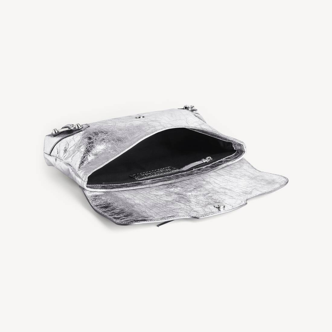 Women's Le City Clutch in Silver | Balenciaga United States EN - Image 4