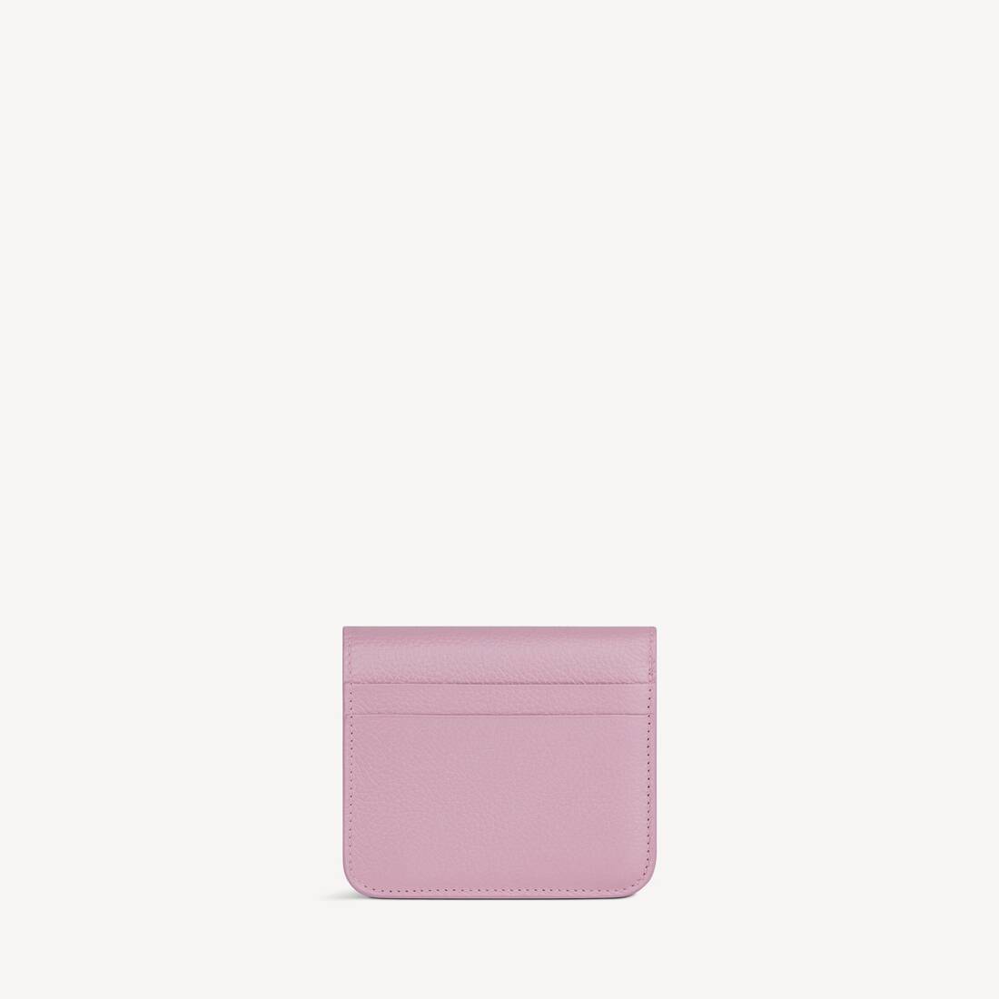 Monedero Y Tarjetero Con Solapa Cash para Mujer en Rosa | Balenciaga Espa&ntilde;a ES - Image 2
