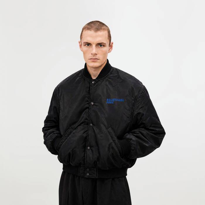 ブラック の メンズ Balenciaga | Sega Sonic The Hedgehog バーシティ ジャケット - メンズ | Balenciaga 日本 JA - Image 1
